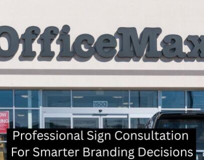 Professional Sign Consultation For Smarter Branding Decisions